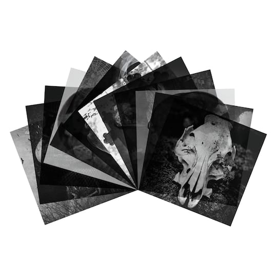 8" x 8" Haunted Halloween Acetate Pad by Recollections™, 24 Sheets